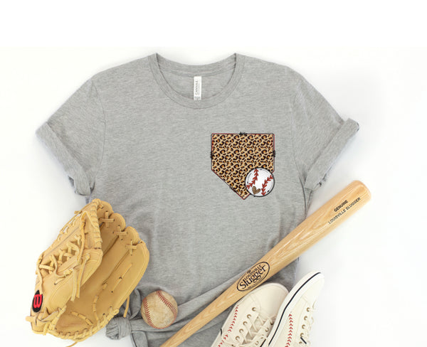 Leopard Baseball Pocket