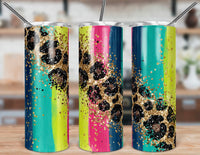 Rainbow Leopard Tumbler