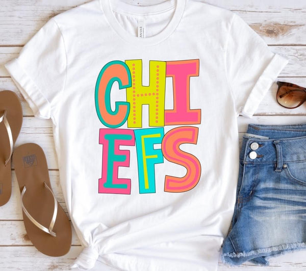 Chiefs Bright Letters