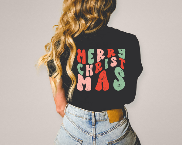 Merry Christmas Retro